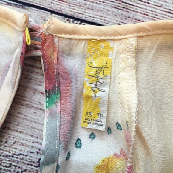 Free People Dream Free Tunic Ivory BNWT XS - Picture 2 of 8